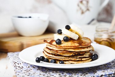 Pancakes 2 ingrédients sains à la banane