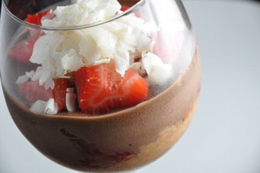 Parfaits à la crème chocolat/tofu