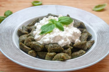 Gnocchi aux épinards à base de 3 ingrédients