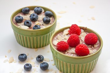 Pudding au chocolat rapide à base de yaourt