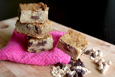 Blondies sains aux pois-chiches