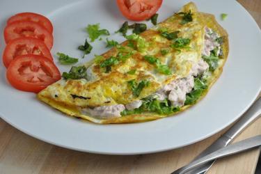 Omelette au thon spéciale forme