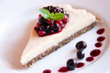 Cheesecake équilibré et végan sans cuisson (sans gluten)