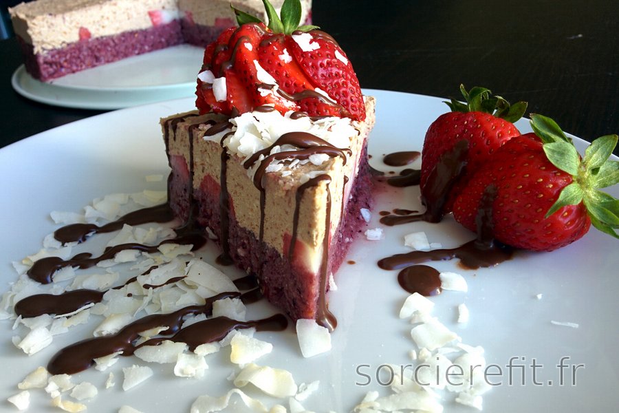 Gateau Glace Sain Et Rafraichissant Aux Fruits Sorcierefit Fr