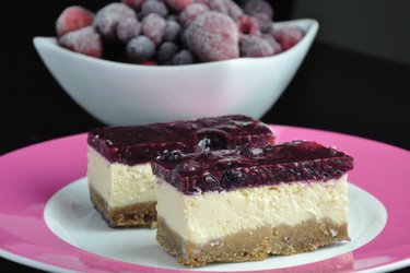 Cheesecake équilibré au yaourt (sans gluten ni sucre)