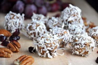 Boules saines au pain d’épices (sans gluten ni sucre)