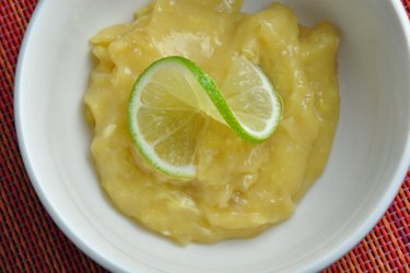 Crème citron (lemon curd) saine sans beurre