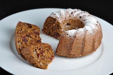 Gâteau Bundt équilibré aux flocons d'avoine