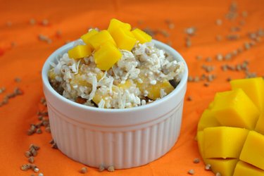 Salade de mangue saine