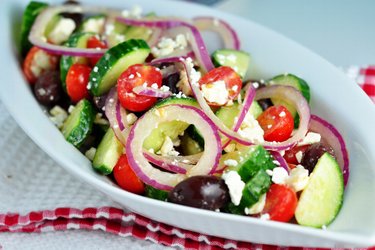 Salade à la grecque facile