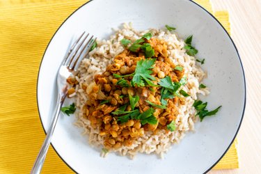 Curry de lentilles indien facile