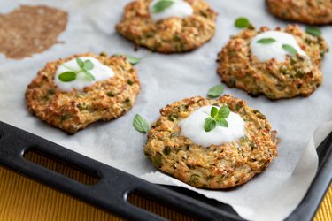 Beignets de courgettes à la feta