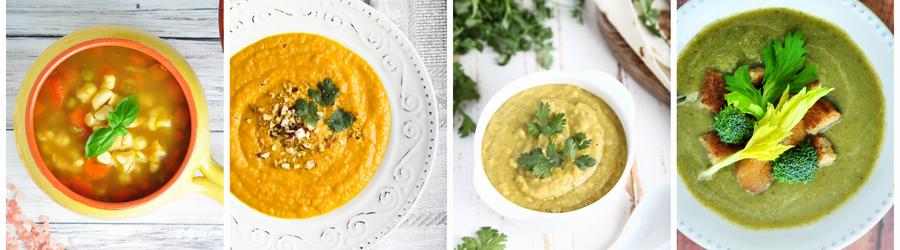 Recettes de soupes pauvres en calories pour perdre du poids