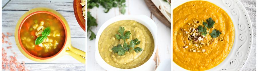 Recettes de soupes santé vegan