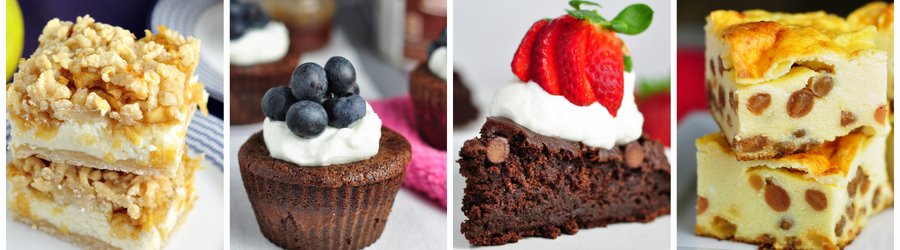 Recettes de desserts santé sans noix