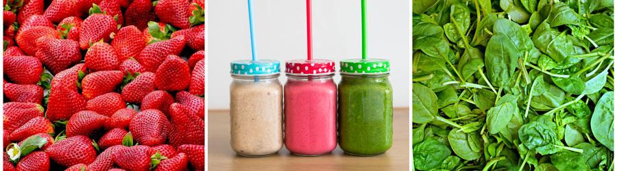 Smoothies et boissons riches en fibres