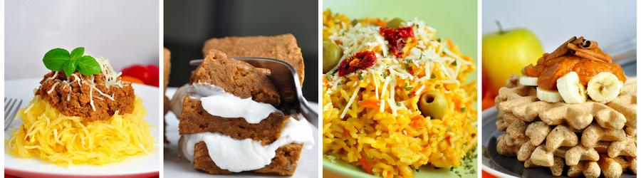 Recettes au potiron pauvres en glucides
